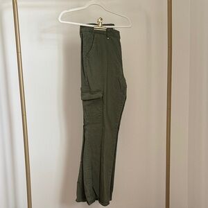 Time and Tru Olive Flare & Wide Leg Jeans